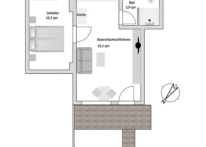 Haus Seepferdchen - Whg 3 Apartamento Grömitz